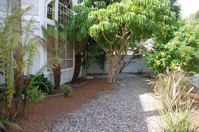 Front yard has lots of striking plantings