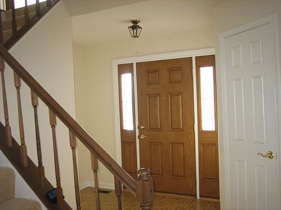 Welcoming entry foyer
