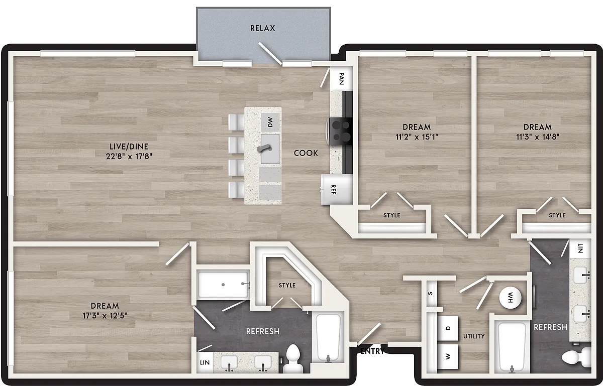 Floor plan C1
