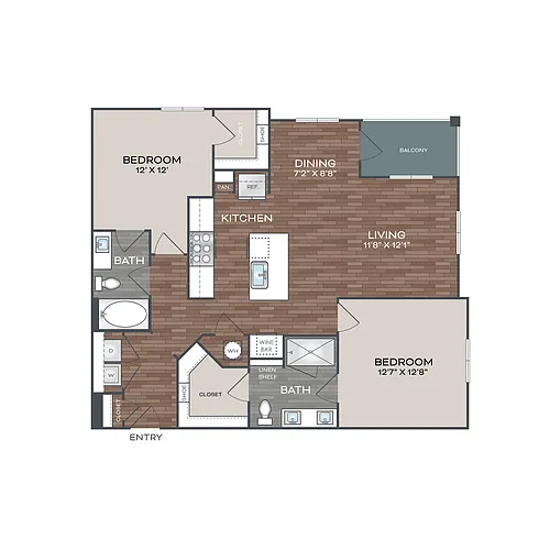 Floor plan B2