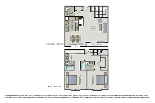 Floor plan Plan 2G Townhome