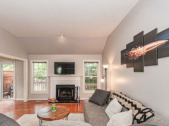 Open sun-lit living room