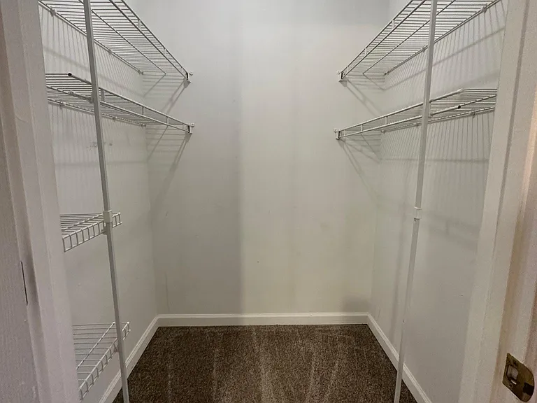 Master walk in closet
