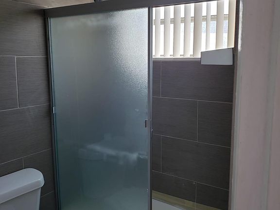 Modern updated bathroom