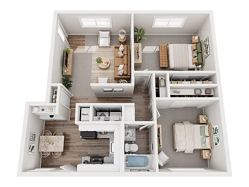 Floor plan B1
