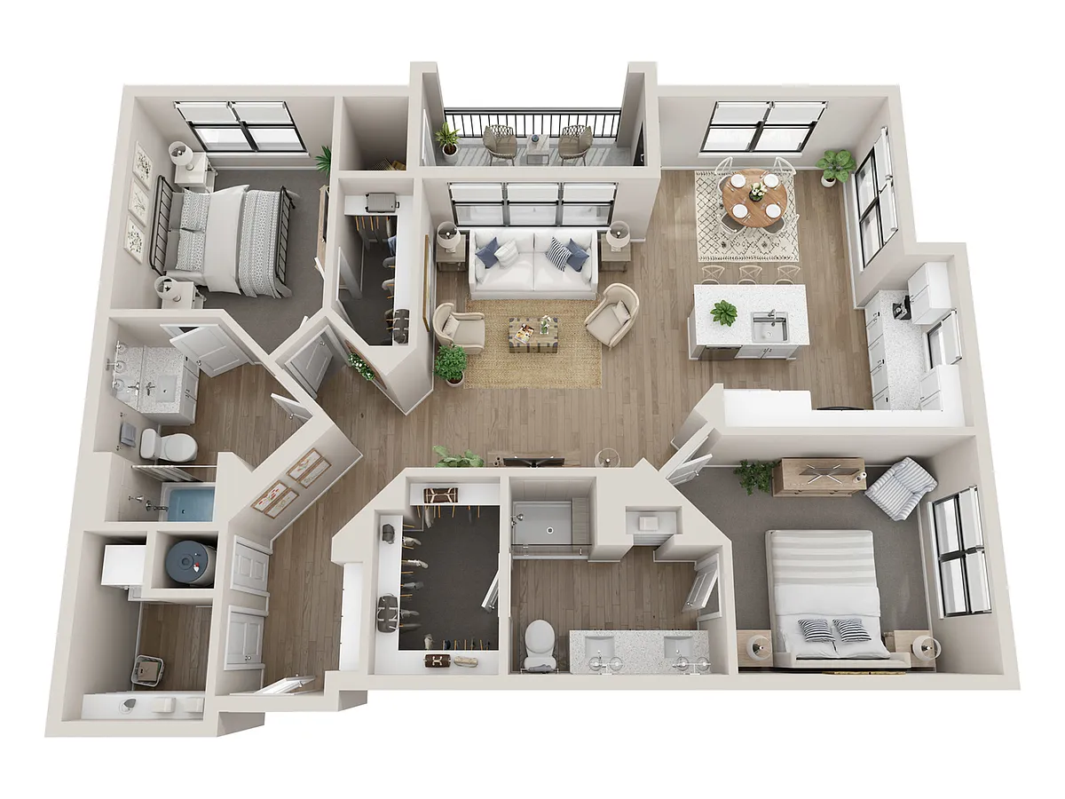Floor plan B3