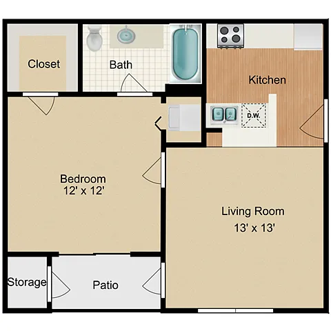Floor plan The Retreat