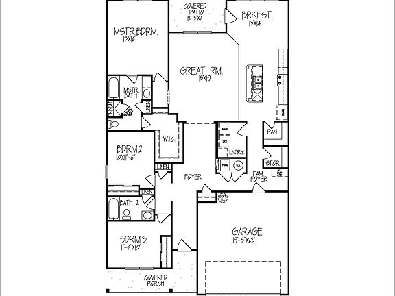 Courtyard 1883 First Floor