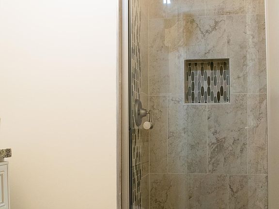 Shower in master bathroom