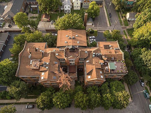 35 units on four floors 