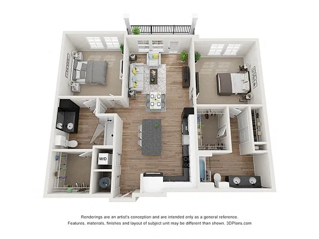 Floor plan The Beltline