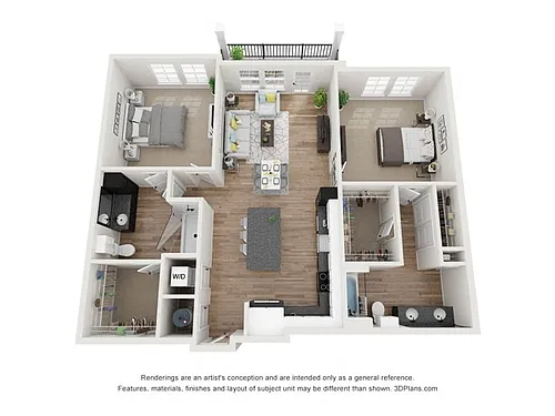 Floor plan The Beltline
