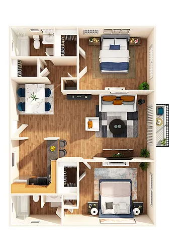 Floor plan The Swan II