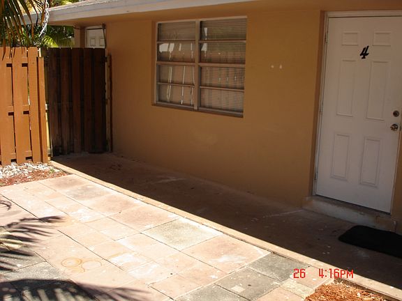 Front secure patio