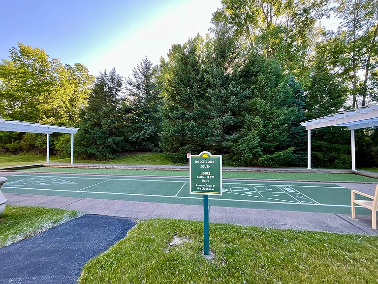 2 Bocce Ball Courts