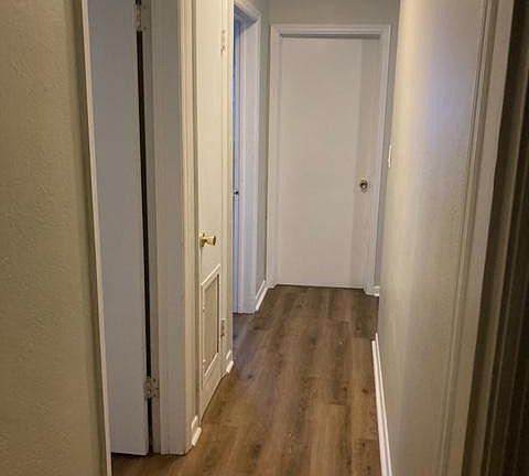 hall to bedrooms and bath