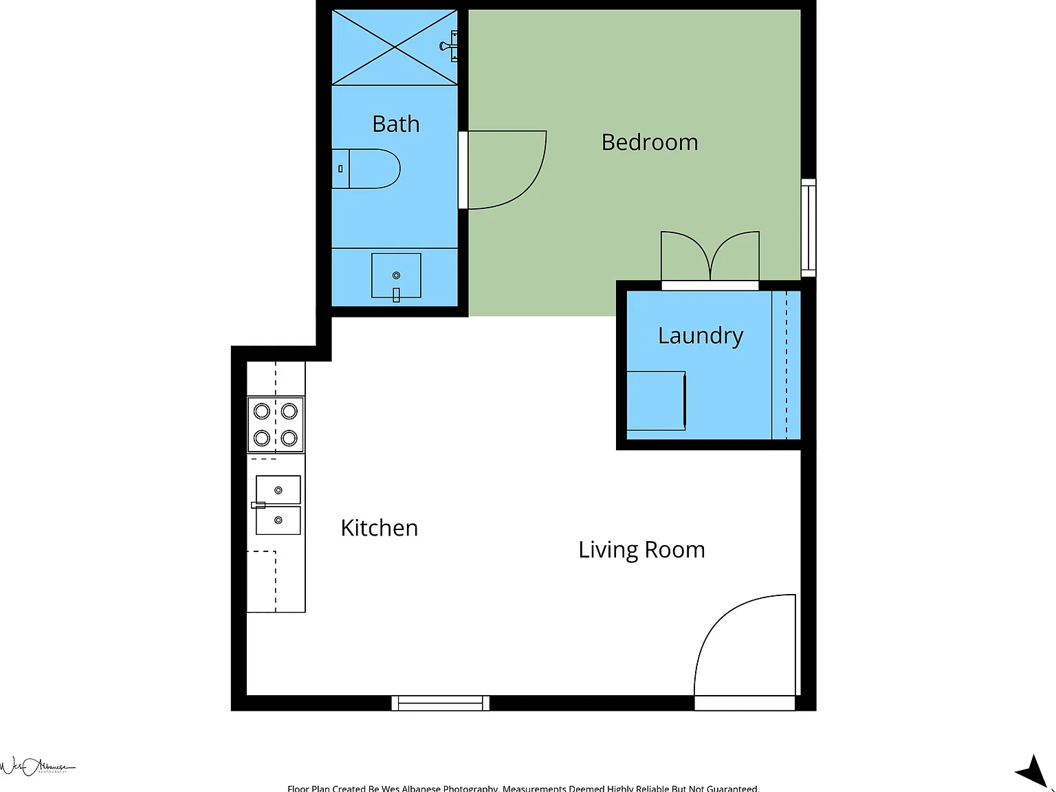 Studio, 360 sqft, $800 — Photo 2