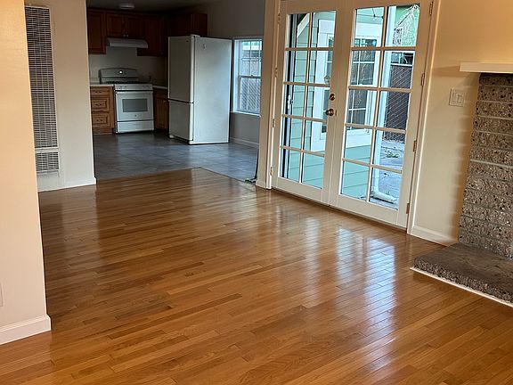 Living room looking at dining room