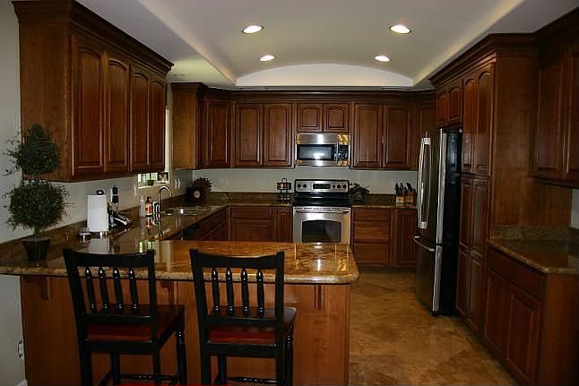kitchen fully remodeled