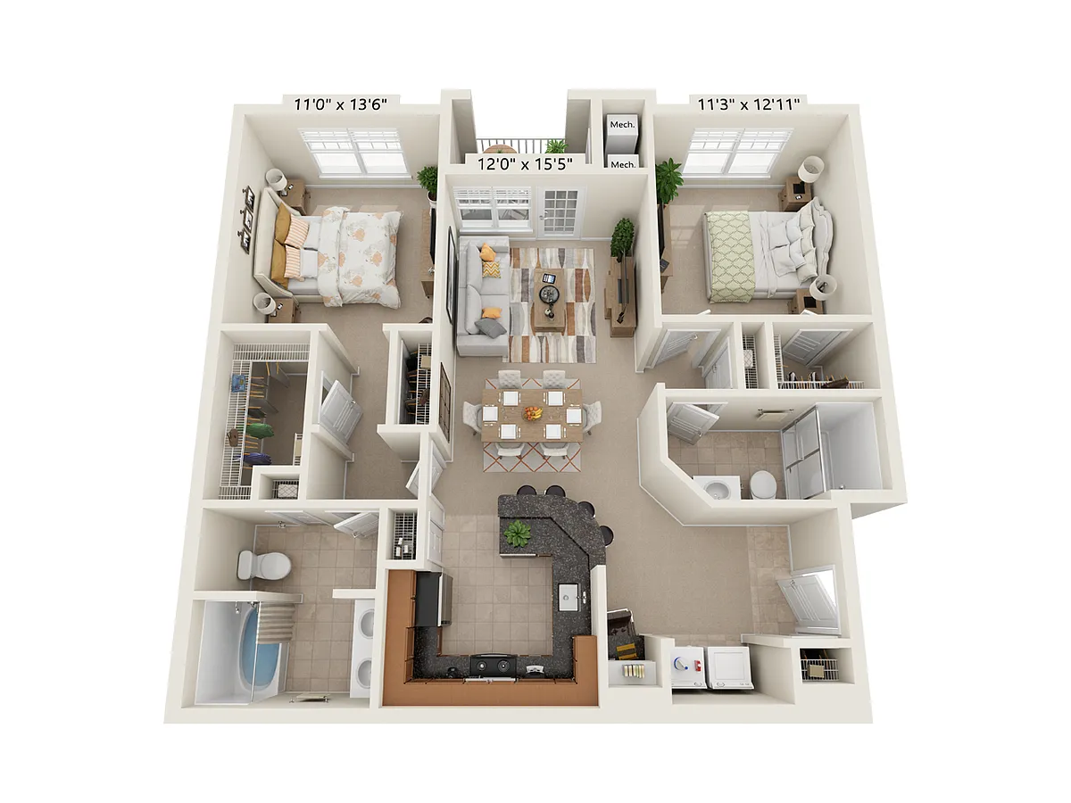 Floor plan Niagara *Newly Renovated Homes Available