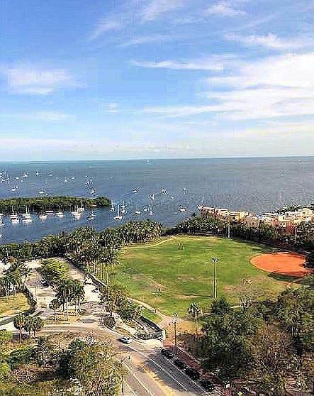 Panoramic view of Biscayne Bay