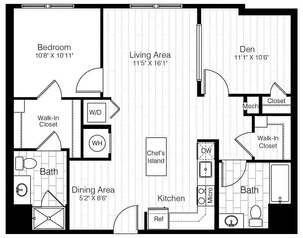 Floor plan A10D