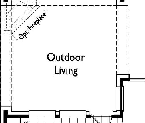 Optional Extended Outdoor Living