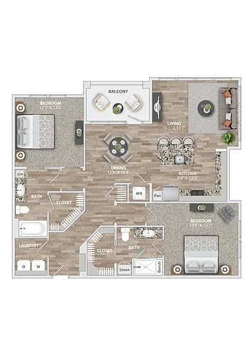Floor plan B3