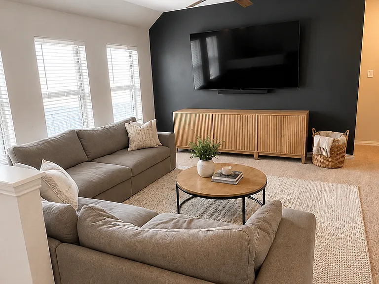 upstairs loft area