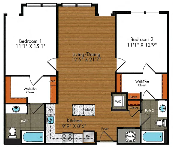 Floor plan C04W