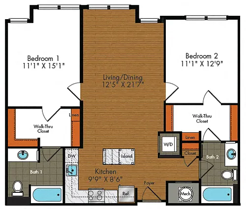 Floor plan C04W