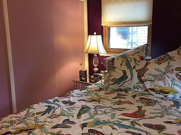 One of the bedrooms