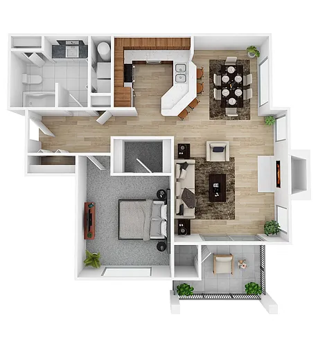 Floor plan A1
