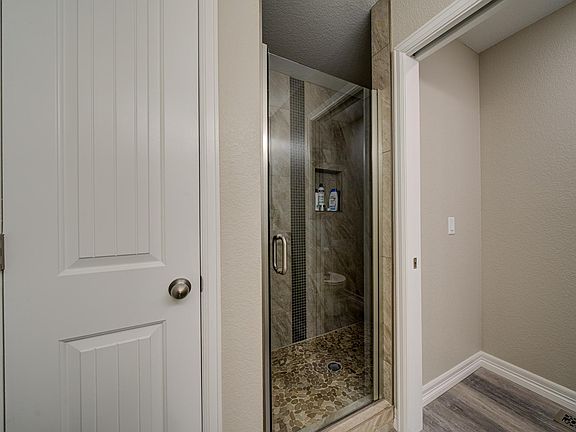 Master shower