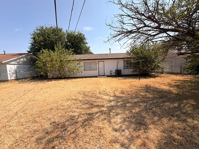 large backyard