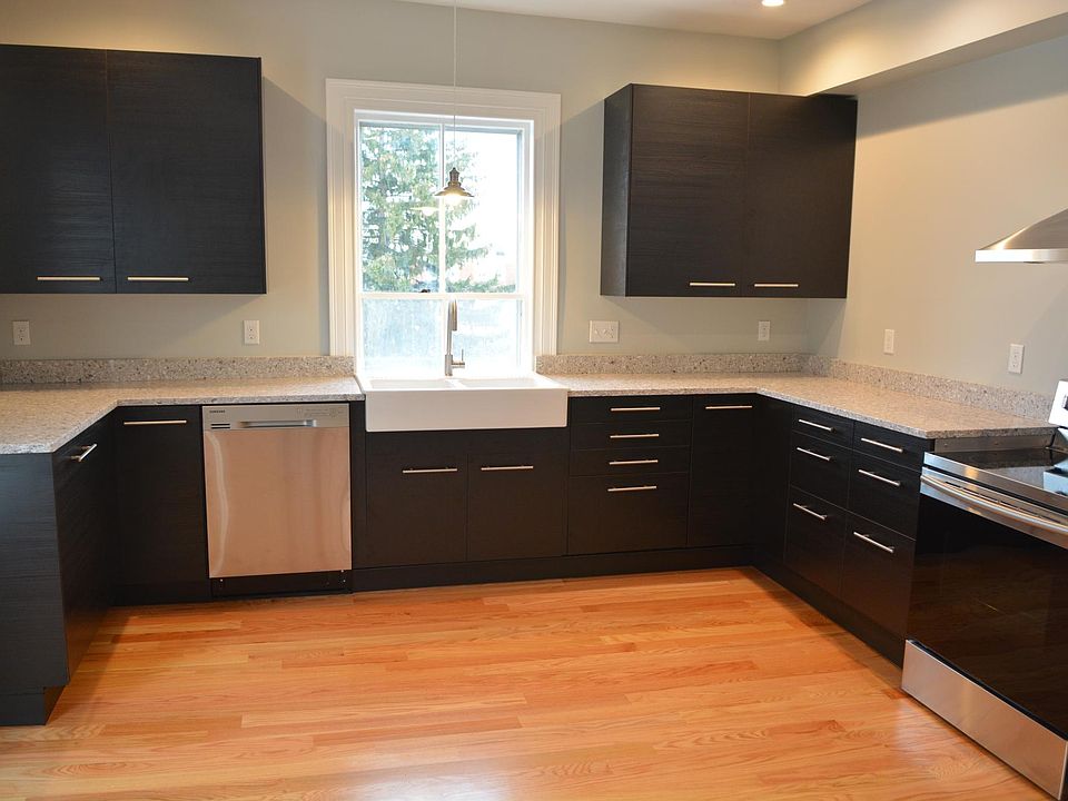 brand new kitchen with granite countertops