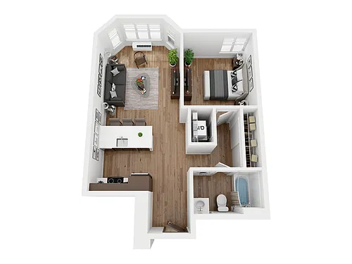 Floor plan Ross Island
