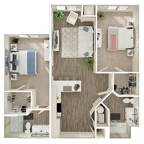 Floor plan B13