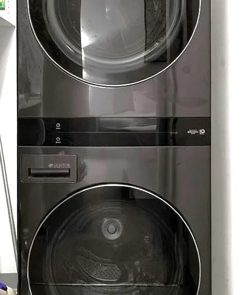 Top of the line washer-dryer in unit