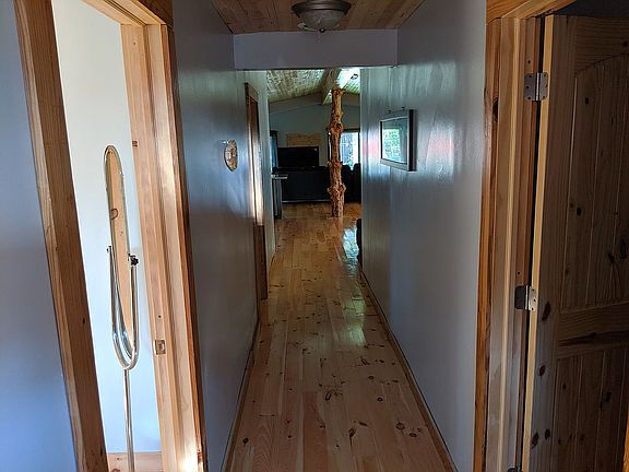Hallway to living areas