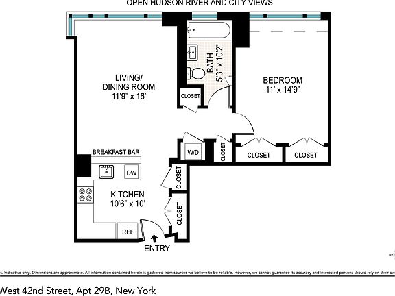 2nd image of 635 W 42nd St APT 29B