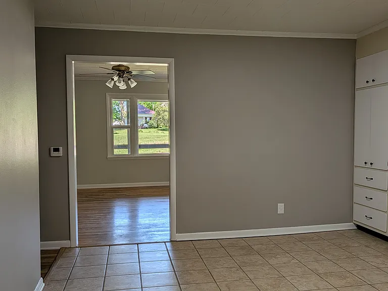 kitchen to living room