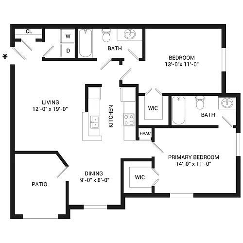Floor plan The Cosmo
