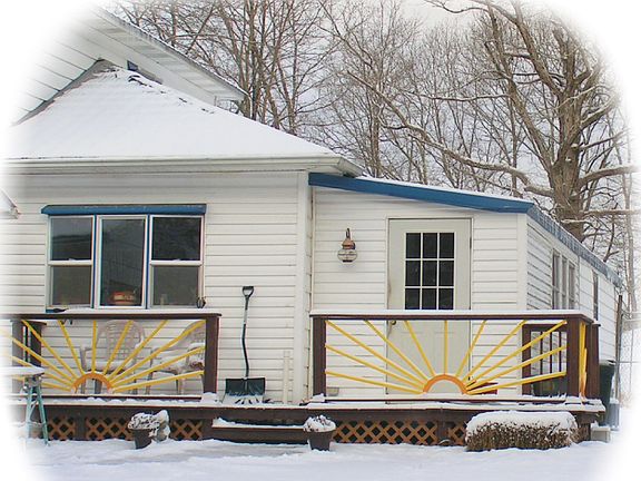 Rear Entrance and Deck