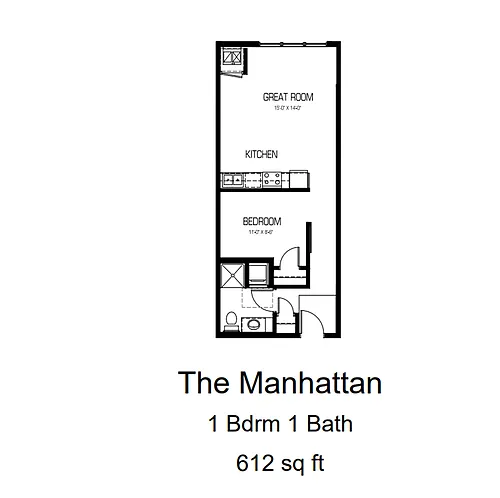 Floor plan 320 - Manhattan