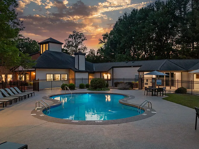 Two Sparkling Swimming Pools