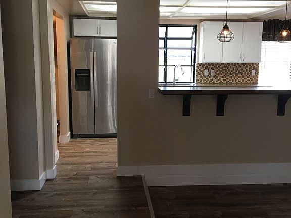 Living room open to kitchen