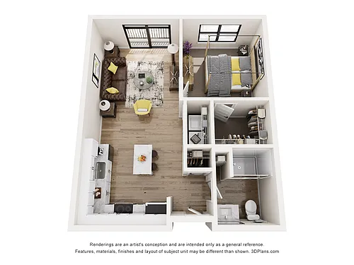 Floor plan Frontier