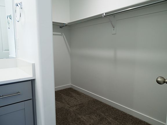 Master walk-in closet