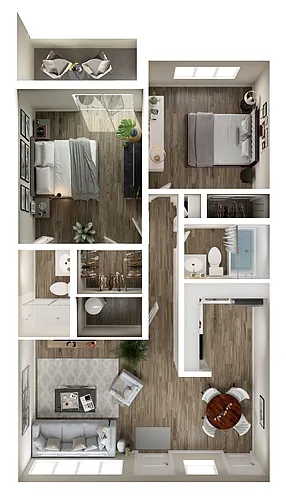 Floor plan B2SR